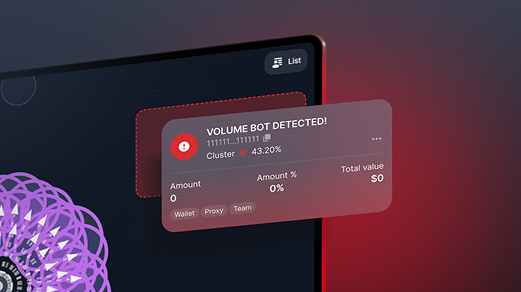 Card volume bot integration